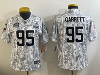Browns 2023/24 Garrett #95 Arctic Camo Women NFL Jersey