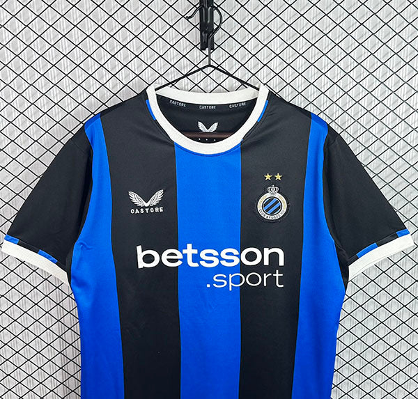 Bruges 26/27 Blue/Black Stripe Home Jersey
