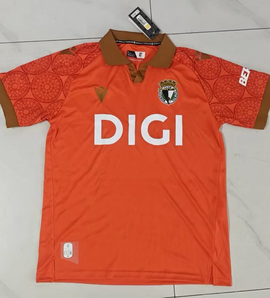 Burgos 25/26 Orange Third Jersey