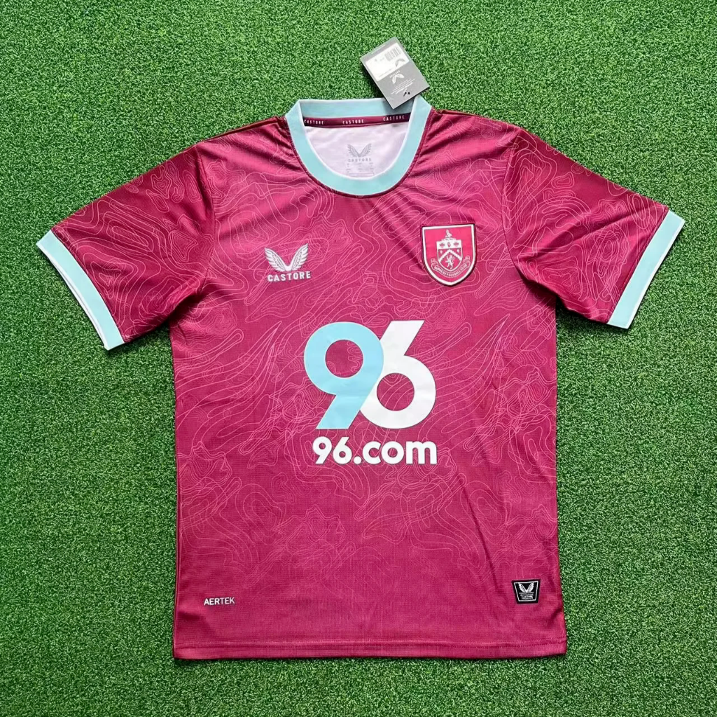 Burnley 25/26 Red Home Jersey