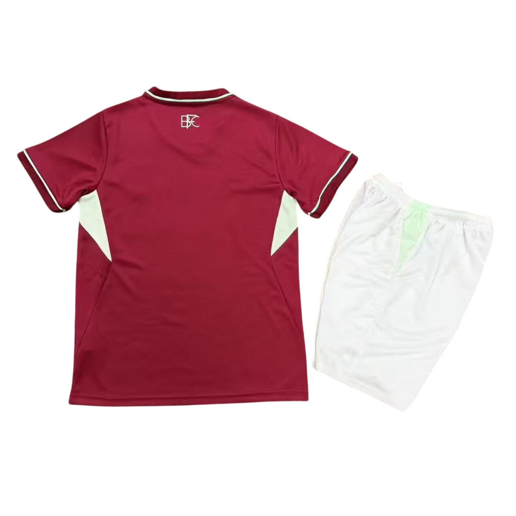 Burnley 26/27 Red/White Home Kids Jersey Set