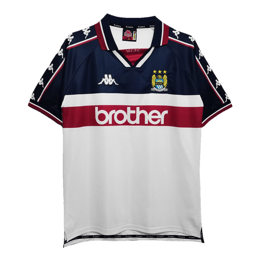 Manchester City 1998 Vintage Retro Away Jersey
