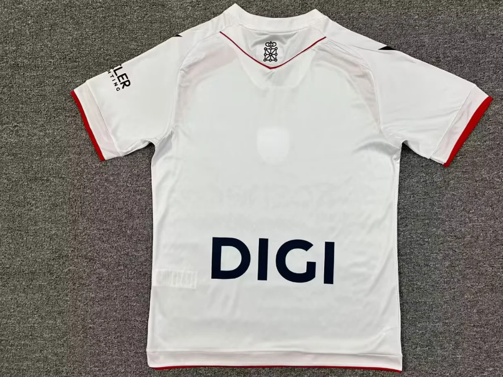 CA Osasuna 25/26 White/Red Third Jersey