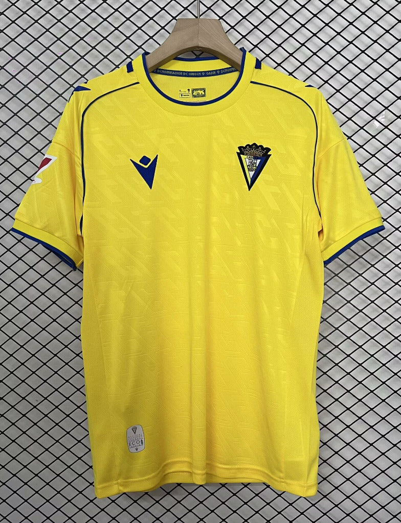 Cadiz 25/26 Yellow Home Jersey - Concept Kits