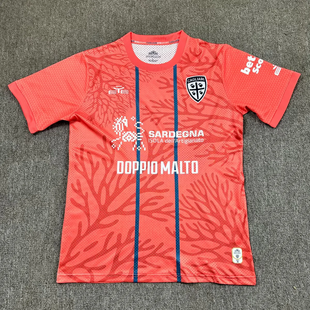 Cagliari 25/26 Red Fourth Jersey