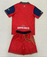Cagliari 25/26 Red Special Edition Kids Jersey Set