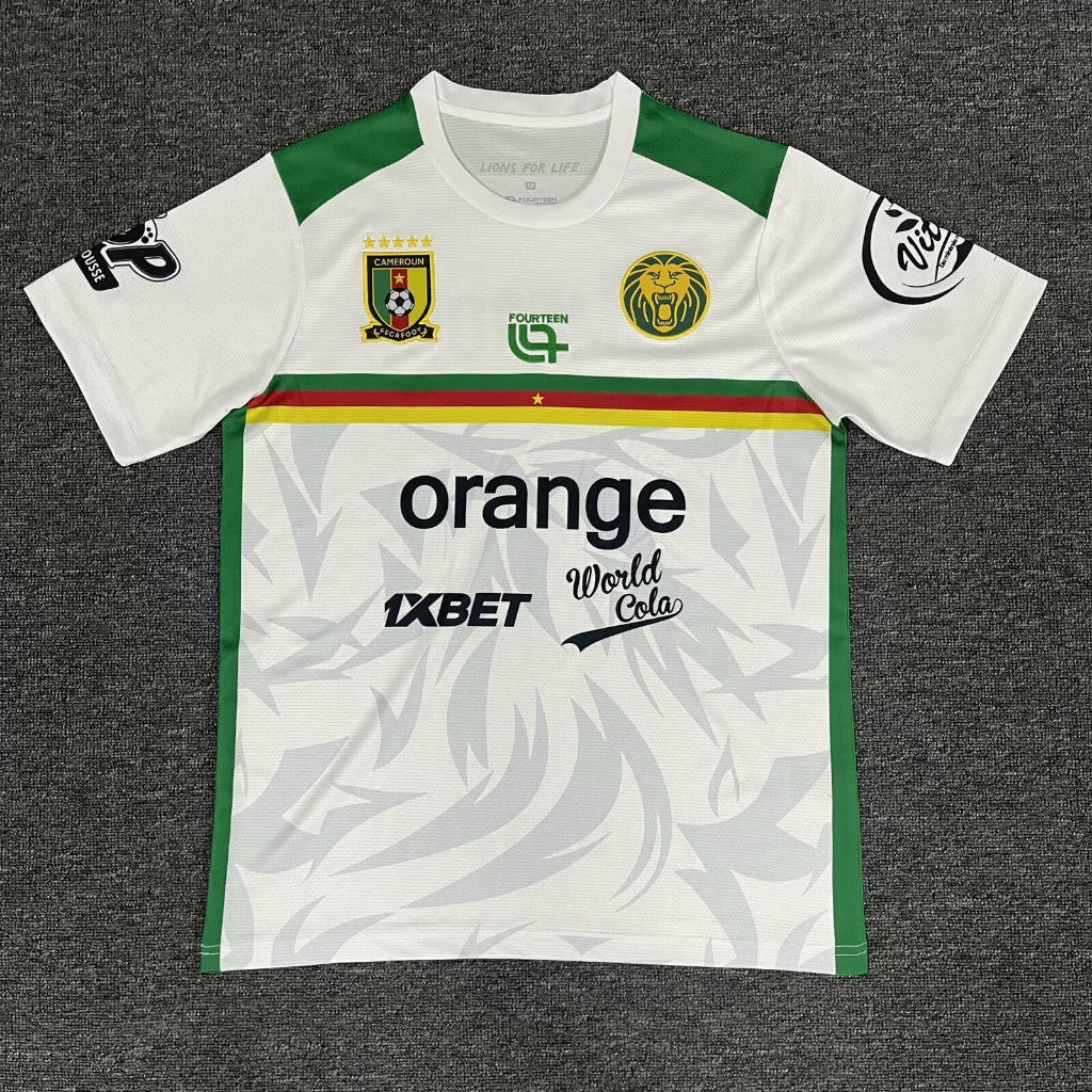 Cameroon 25/26 White/Green Training Jersey