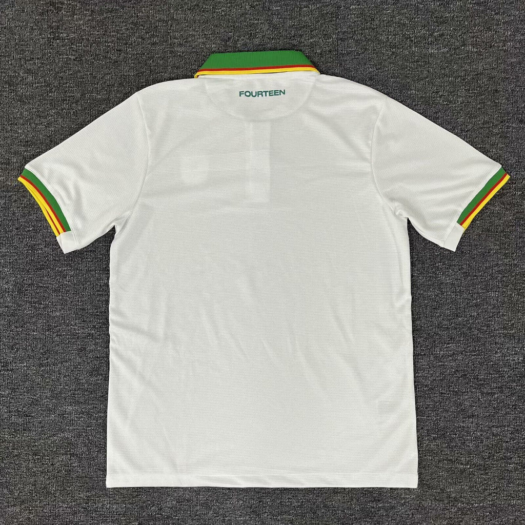 Cameroon 25/26 White Polo Shirt