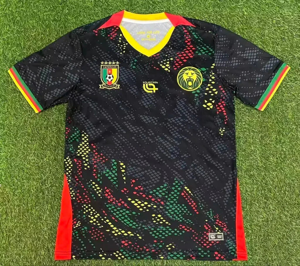 Cameroon 26/27 Black Home Jersey