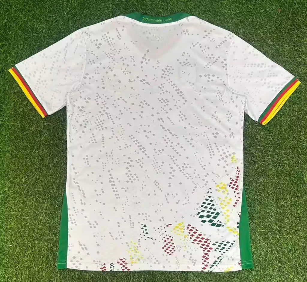 Cameroon 26/27 White/Green Away Jersey