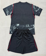 Canada 2026 Black/Red Away Kids Jersey Set