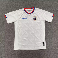 Cape Verde 2026 White/Red/Blue Away Jersey