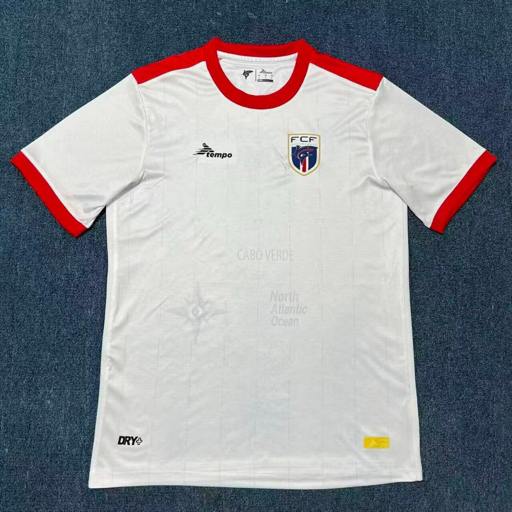 Cape Verde 2026 White/Red World Cup Away Jersey