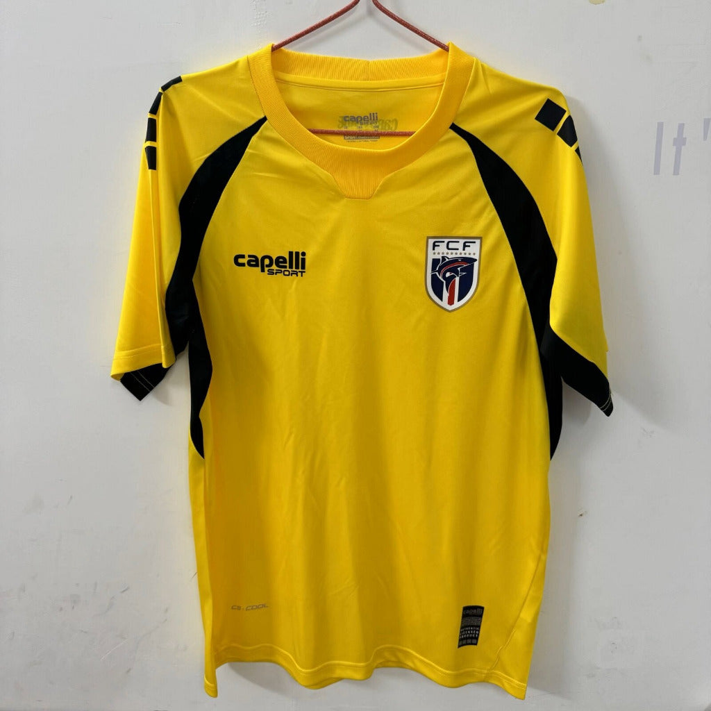 Cape Verde 26/27 World Cup Yellow/Black Goalkeeper Jersey