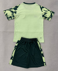 Cardiff 25/26 Green/Black Away Kids Jersey Set