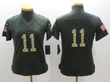 Cardinals 2022/23 Fitzgerald #11 Green/Camo Print Women NFL Jersey