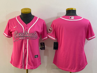 Cardinals 2022/23 Pink Women NFL Baseball Style Jersey