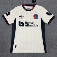 CD Olimpia (Honduras) 26/27 Beige/Black/Red Trim Third Jersey