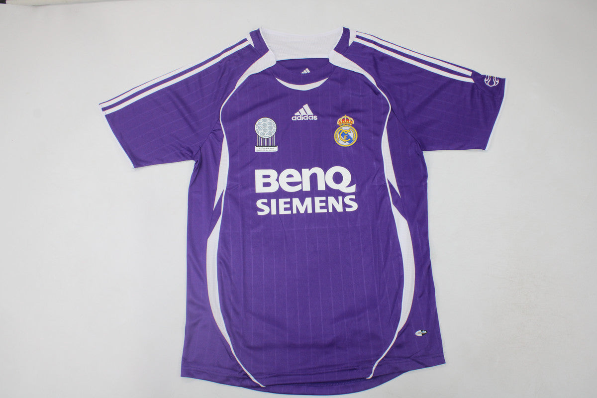 Real Madrid 2006/2007 Vintage Retro Third Kit Jersey