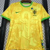 Brazil Concept Yellow Jersey "Christ The Redeemer" - Concept Kits