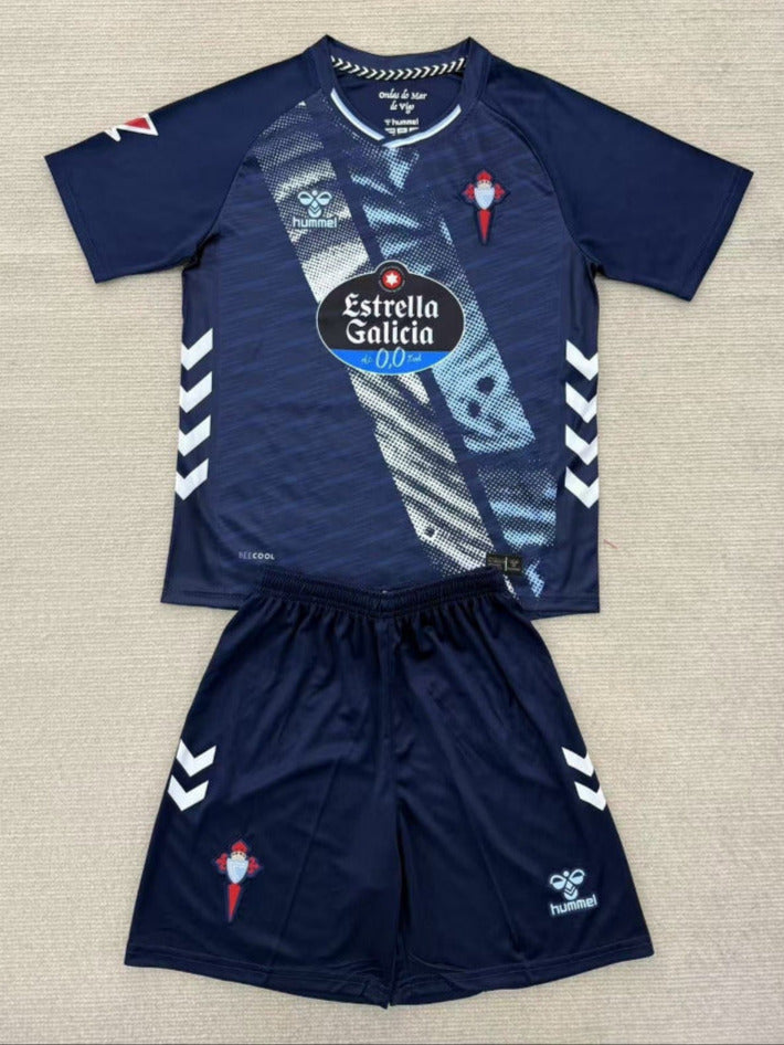 Celta Vigo 25/26 Blue Away Kids Jersey Set