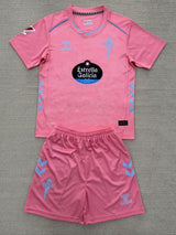 Celta Vigo 25/26 Pink Third Away Kids Jersey Set