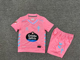 Celta Vigo 25/26 Pink Third Away Kids Jersey Set