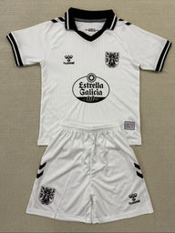 Celta Vigo 25/26 White Goalkeeper Kids Jersey Set