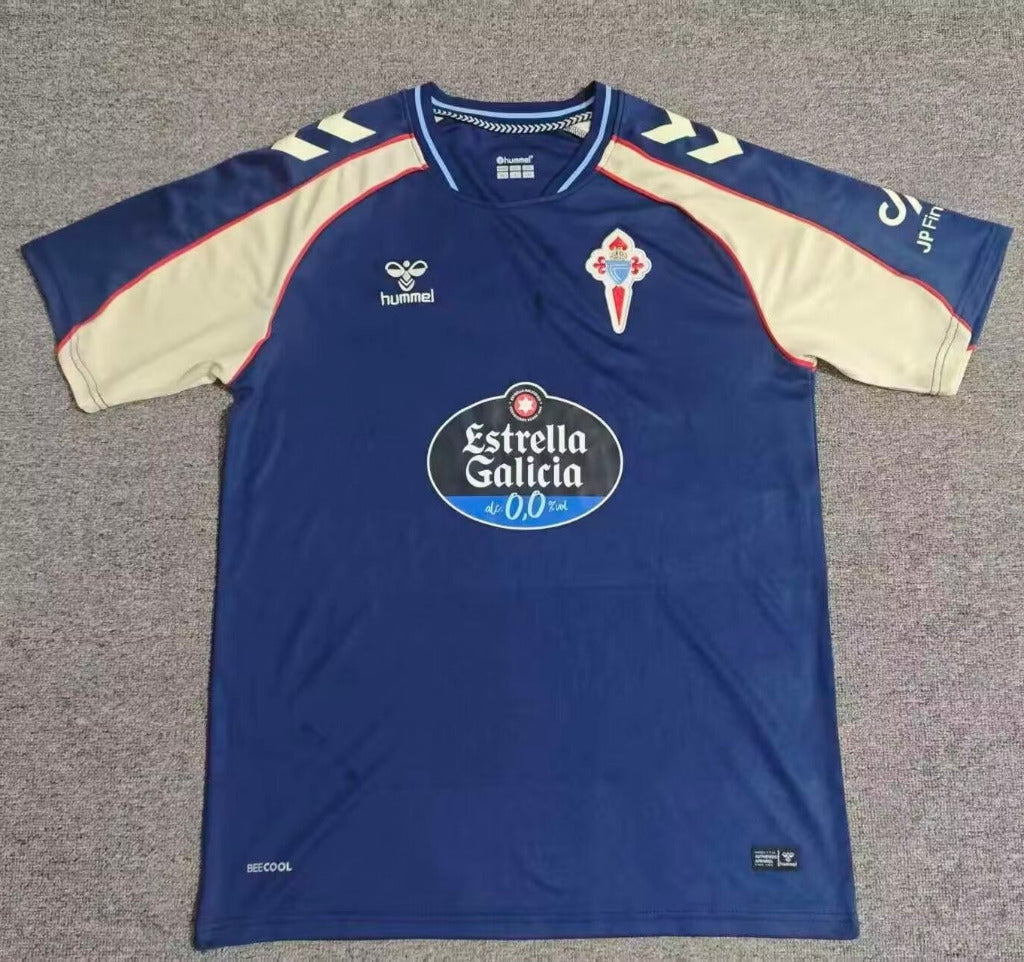 Celta Vigo 26/27 Navy Blue/Cream Away Jersey