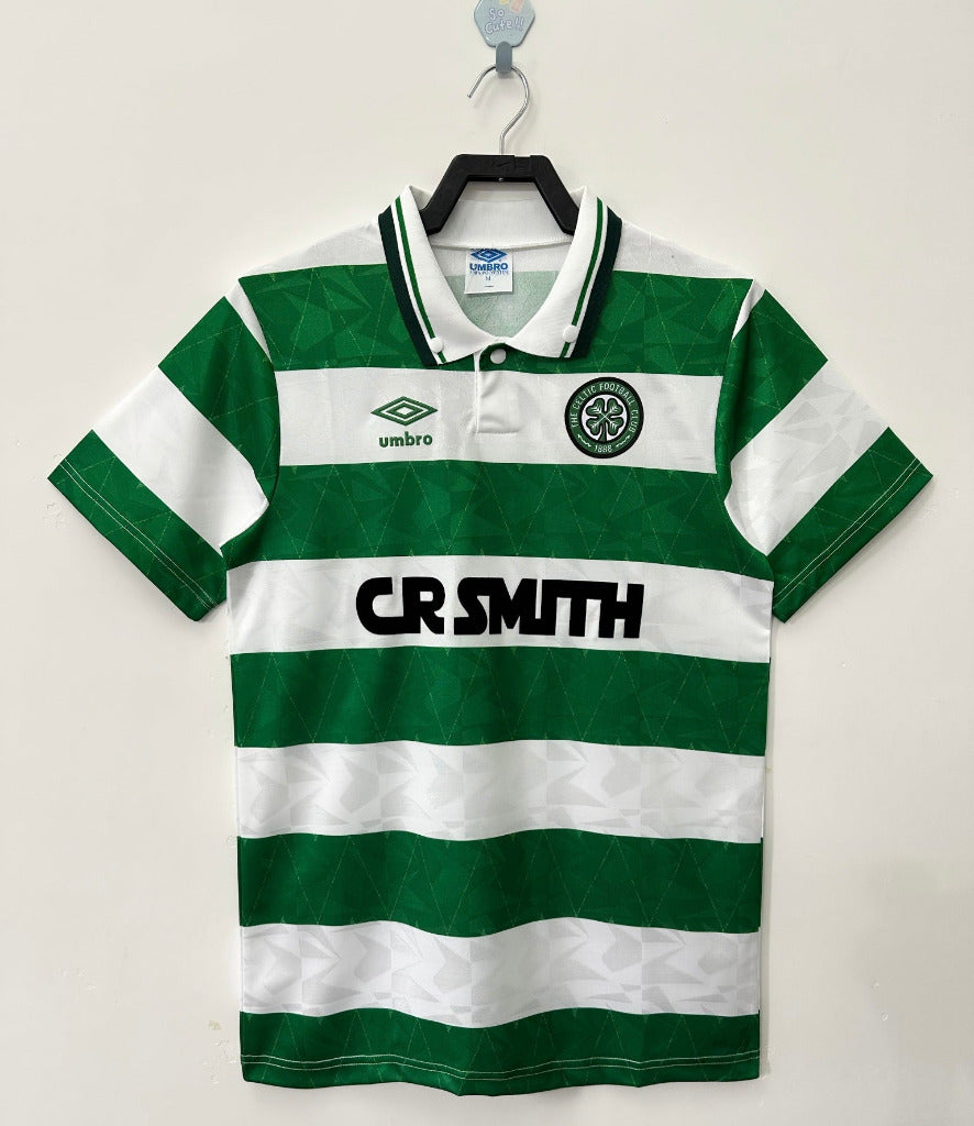 Celtic 1989/91 Vintage Retro Home Jersey