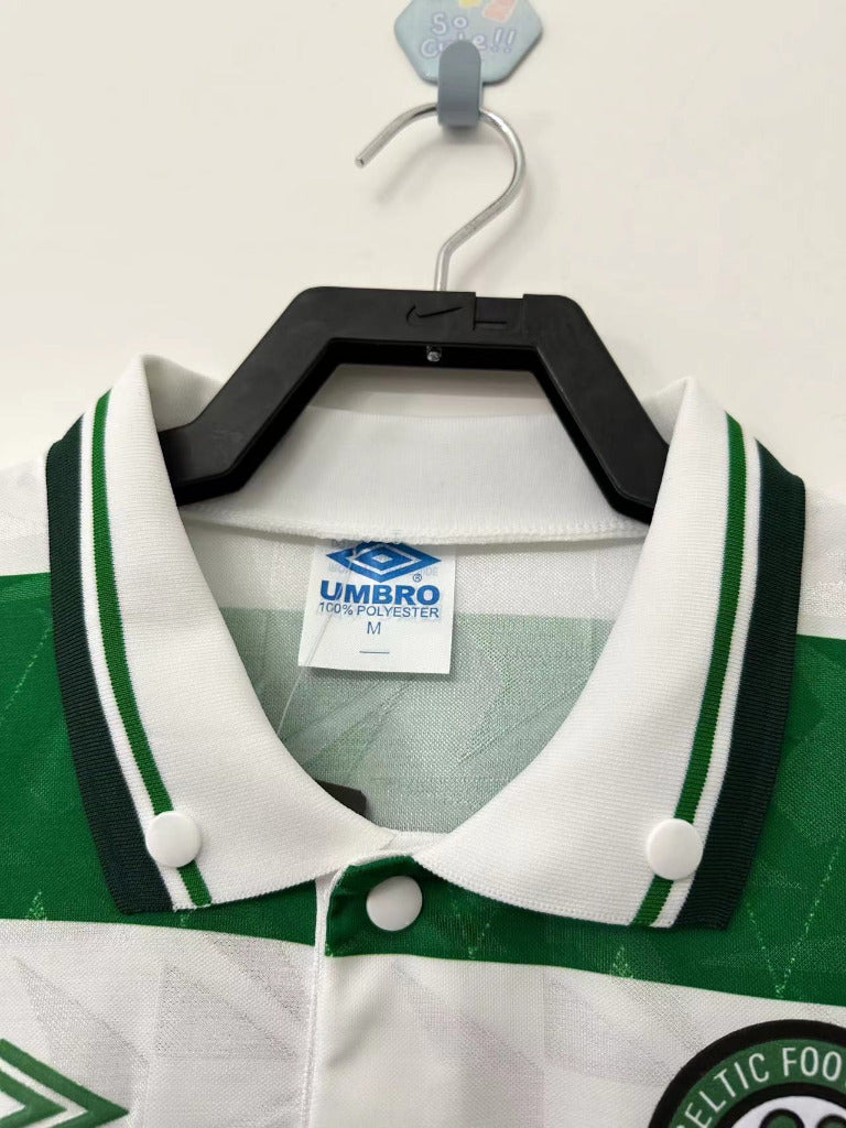 Celtic 1989/91 Vintage Retro Home Jersey