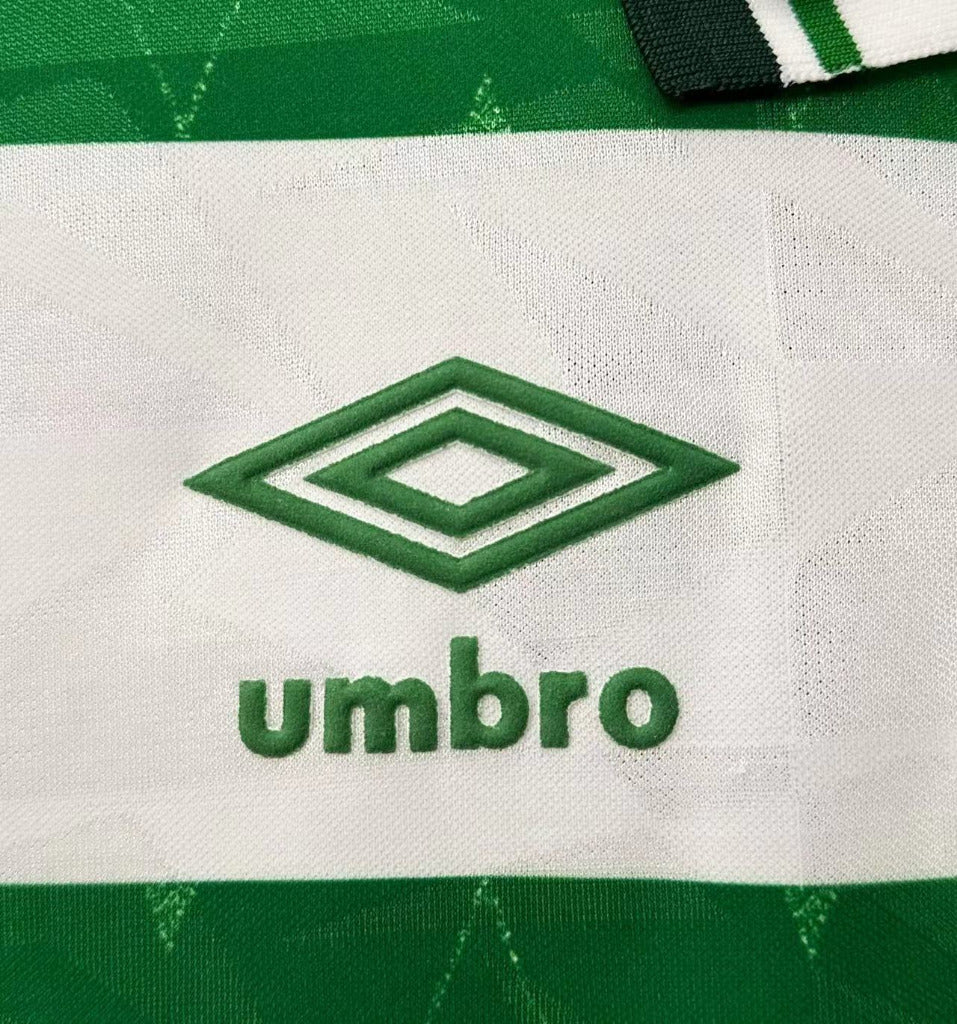 Celtic 1989/91 Vintage Retro Home Jersey