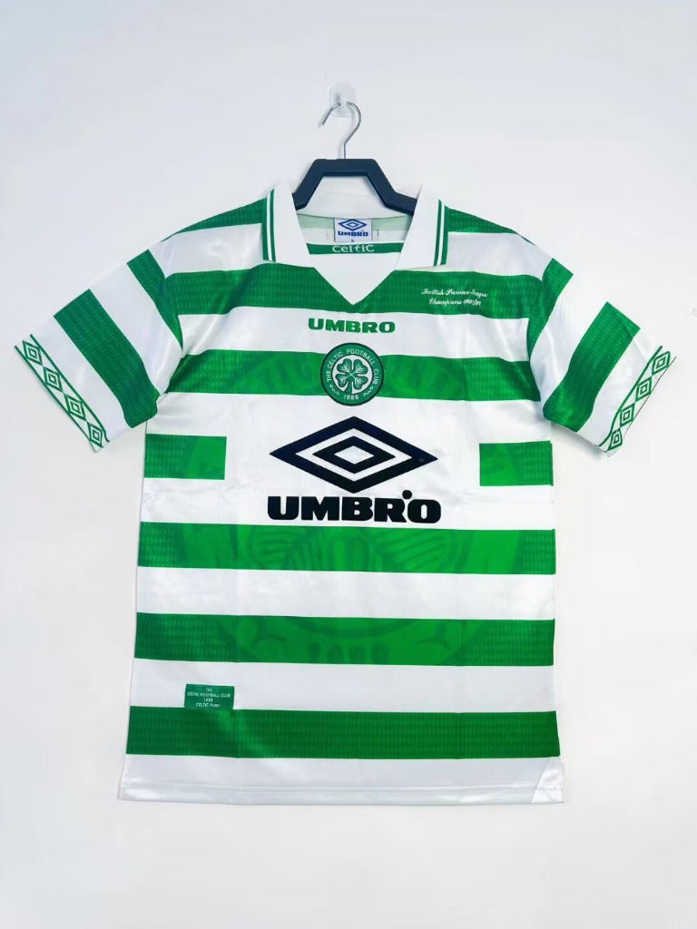 Celtic 1997/99 Vintage Retro Home Jersey - Concept Kits