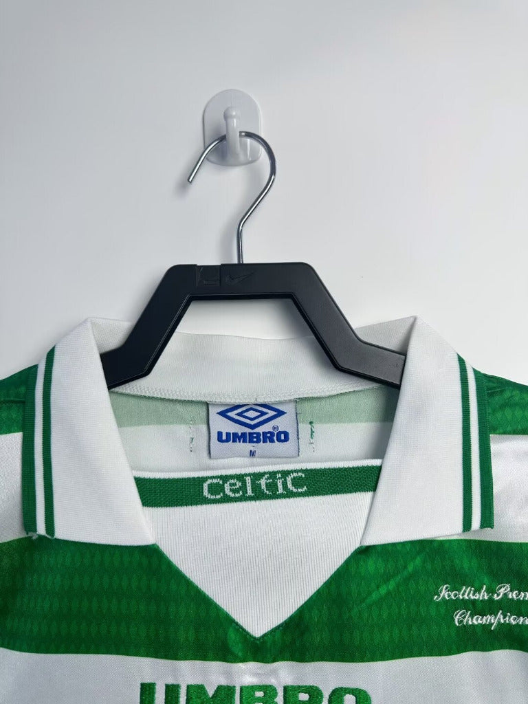 Celtic 1997/99 Vintage Retro Home Jersey - Concept Kits