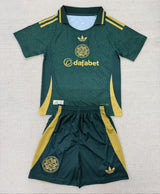 Celtic 25/26 Dark Green Kids Jersey Set