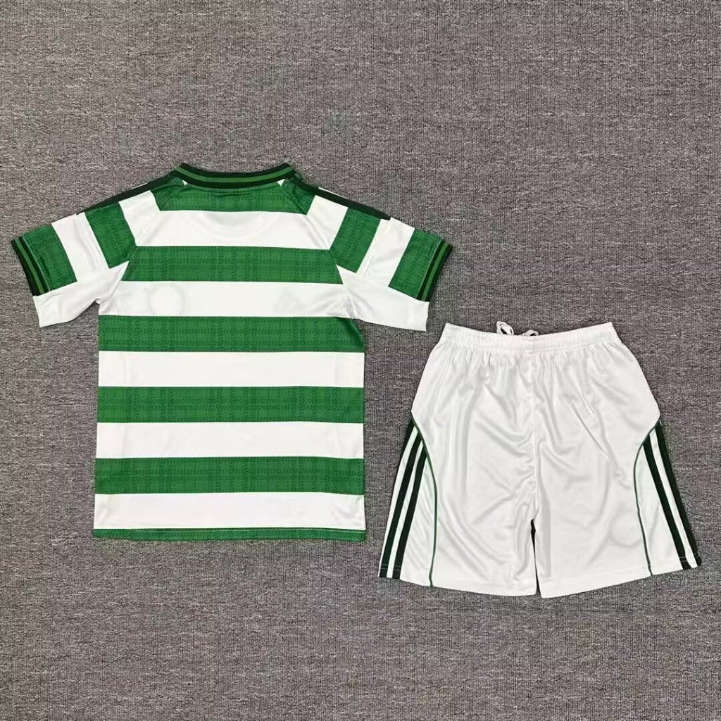 Celtic 25/26 Home Kids Jersey Set