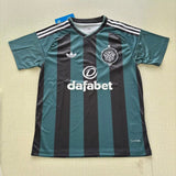 Celtic 26/27 Black/Dark Green Striped Away Jersey