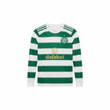 Celtic 26/27 Green and White Hoops Home Long Sleeve Jersey