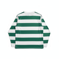 Celtic 26/27 Green and White Hoops Home Long Sleeve Jersey