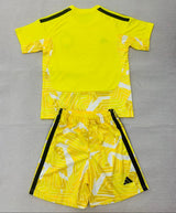 Celtic 26/27 Yellow/Black Home Goalkeeper Kids Jersey Set