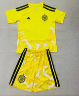 Celtic 26/27 Yellow/Black Home Goalkeeper Kids Jersey Set