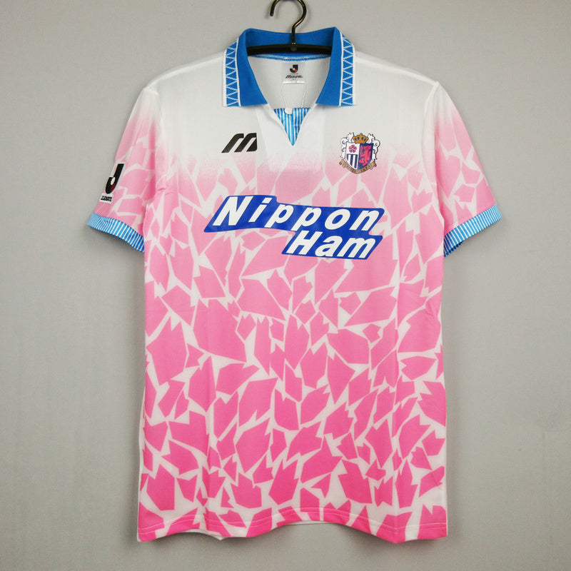 Cerezo Osaka 1994 Retro Pink/Blue Home Jersey