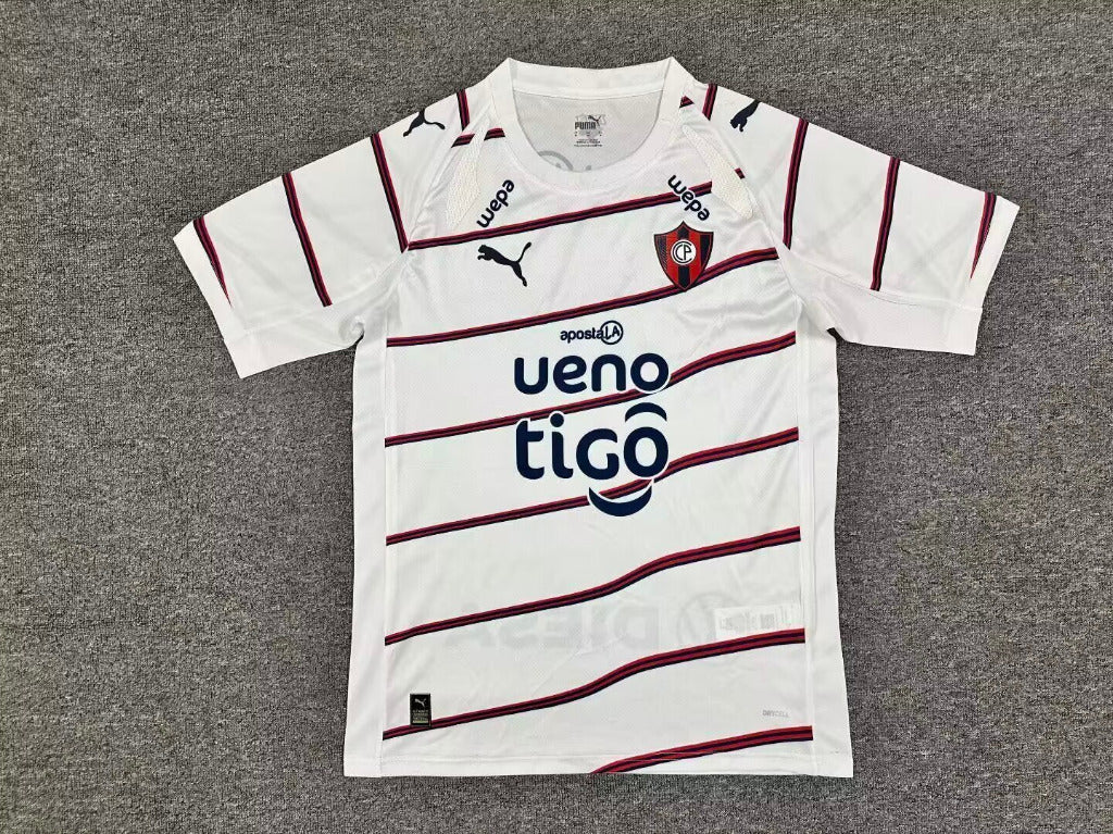 Cerro Porteno 26/27 White/Red Away Jersey