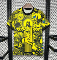 Brazil Special Concept Yellow Jersey "Christ The Redeemer" - Concept Kits