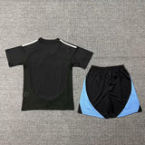 Charlotte 25/26 Black Away Kids Jersey Set