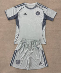 Charlotte 25/26 Gray Pre-Game Kids Jersey Set