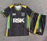 Charlton 25/26 Black/Yellow/Green Third Kids Jersey Set