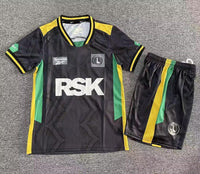 Charlton 25/26 Black/Yellow/Green Third Kids Jersey Set