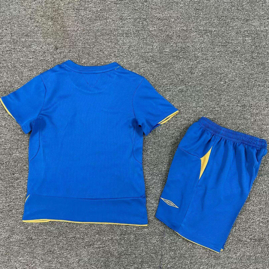 Chelsea 2005/06 Vintage Retro Home Kids Jersey Set