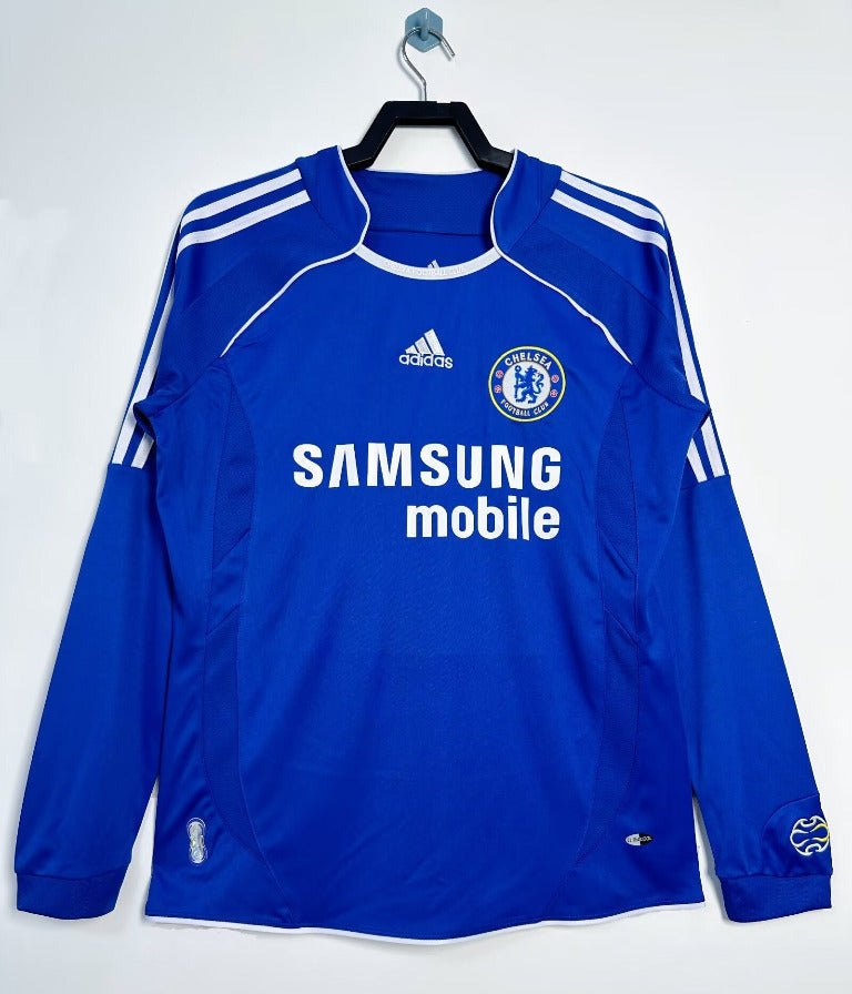 Chelsea 2006/07 Vintage Retro Home Long Sleeve Jersey - Concept Kits
